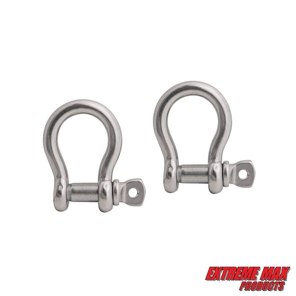 Extreme Max Extreme Max 3006.6614 BoatTector Stainless Steel Marine Anchor Shackle - 5/16" 3006.6614 - main